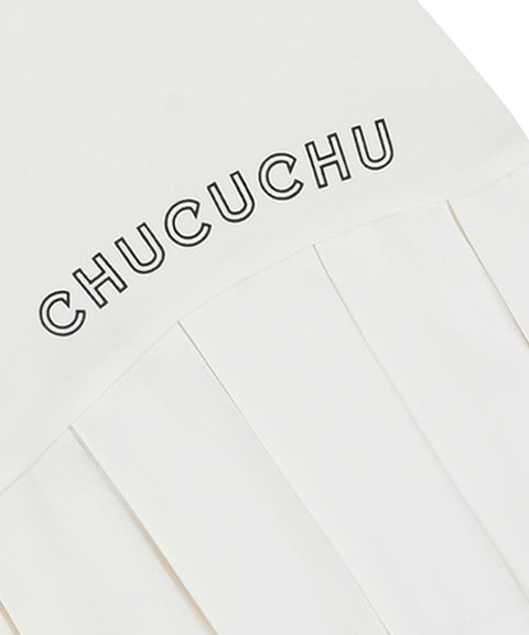 CHUCUCHU Jersey Pleated Skirt - 3 Colors
