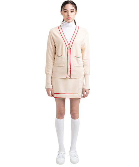 AVEN Classic Field Cardigan - Beige