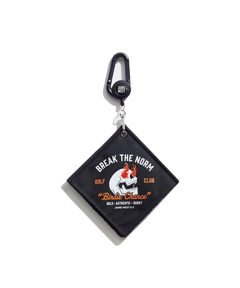 Jamie West Birdie Chance Carabiner Reel Ball Towel