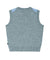 AVEN Wool Cashmere Argyle Vest - Gray