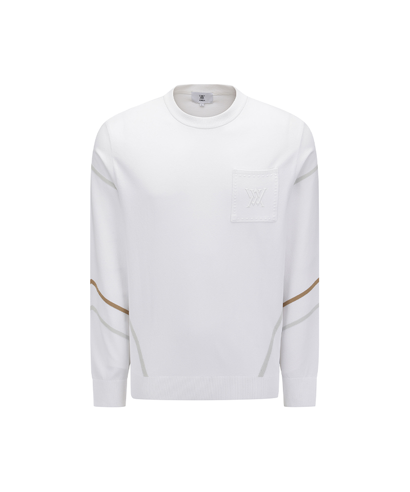 Men's FA Essential Sweater - White