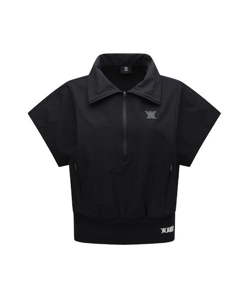 ☆ANEW GOLF☆ SHORT SLEEVE ANORAK JACKET ANEW Golf Women's SM Short Sleeve Anorak Jacket - Black