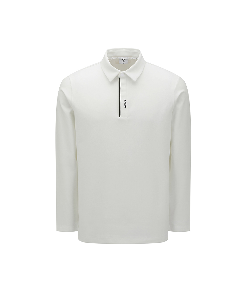 Men's WI Brushed Fleece Long T-Shirt - Ivory
