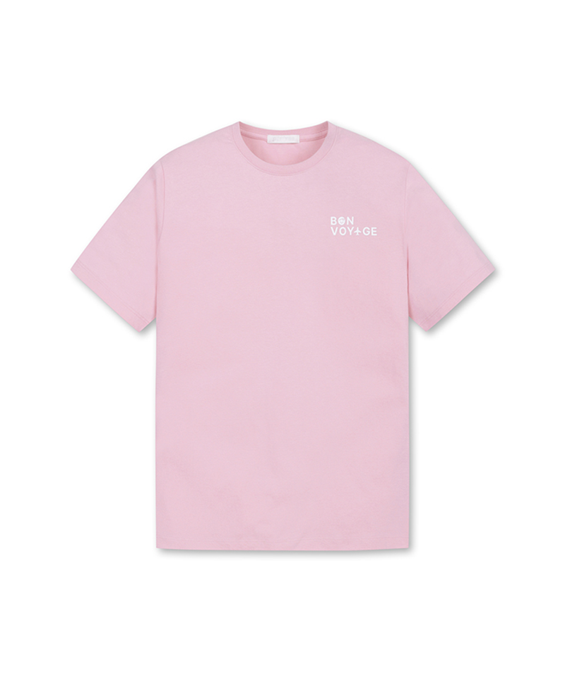 PIV'VEE Bon Voyage T-shirt - Bubble Pink