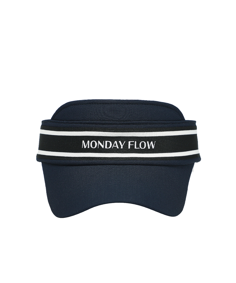 Monday Flow Border Visor - Dark Navy