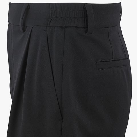 FAIRLIAR Men's One-Tuck Tapered Fit Pants - Black