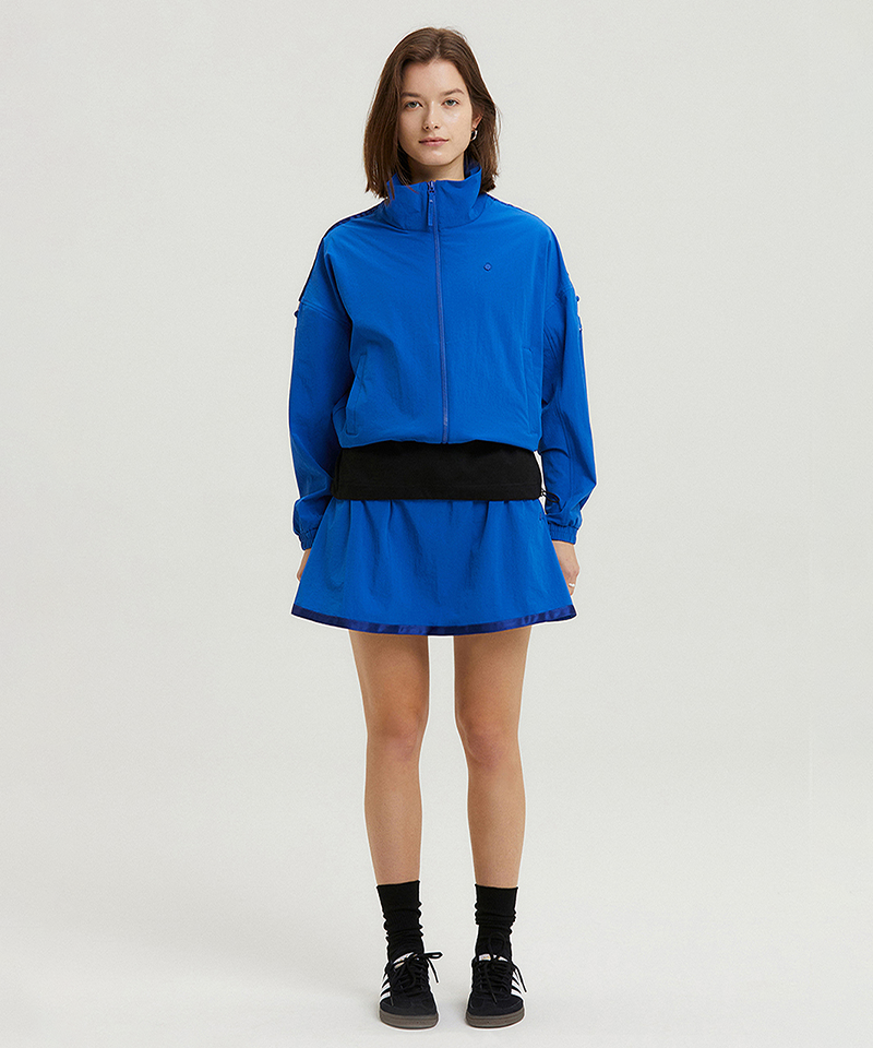 AVEN Flor String Flare Skirt - Blue