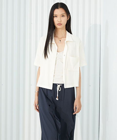 Monday Flow Full Day Terry Shirt - Cream
