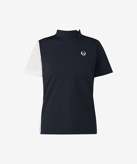 GFJ Golf Women's Mesh Short Sleeve - Black