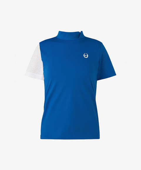 GFJ Golf Women's Mesh Short Sleeve - Blue