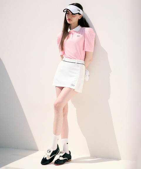 KANDINI H-Line Mini Skirt - White