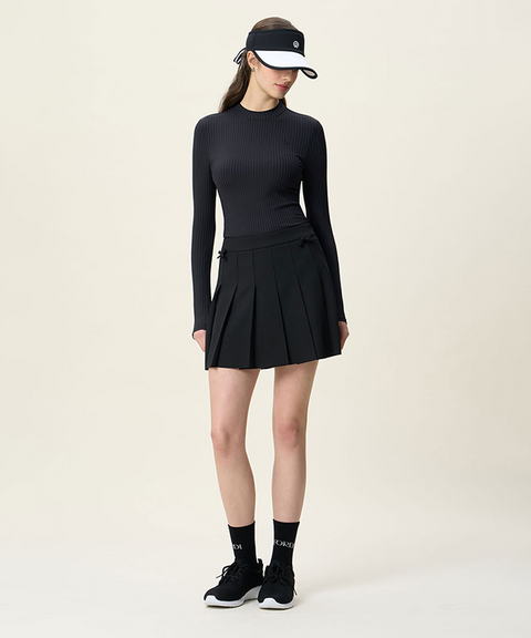 FORDI Innercap Golji Mockneck T-Shirt - Black