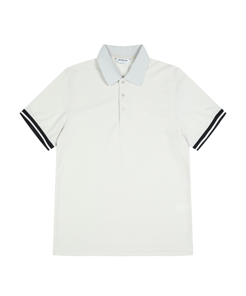 Monday Flow Men's Pique Top - Oatmeal