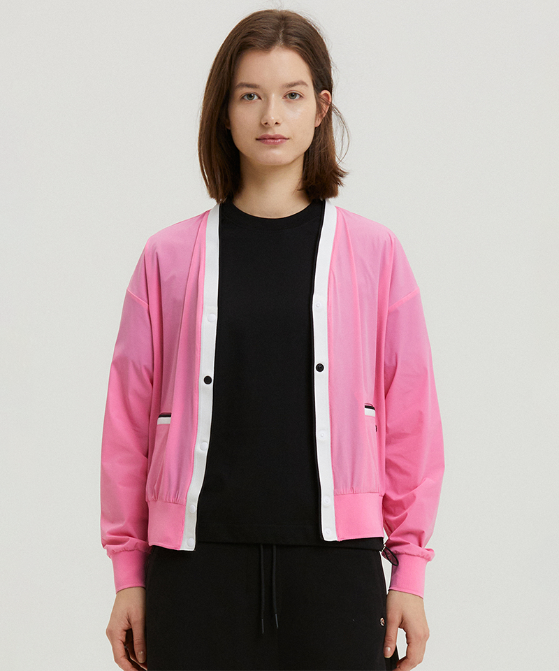 AVEN Neostep Stretch Cardigan - Pink
