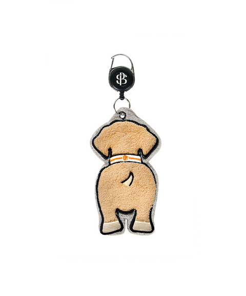 POSHERD Puppy Golf Ball Towel - Beige