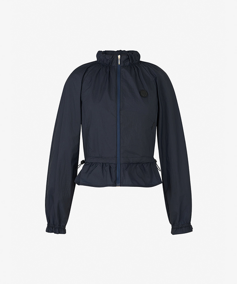 GFJ Golf Women's Stand-neck Windbreaker - Black