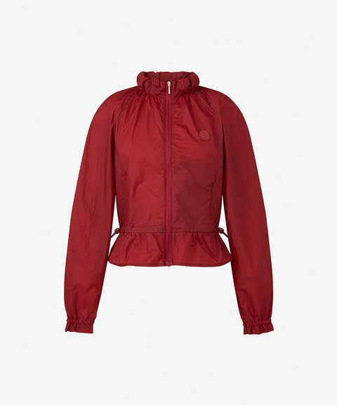 GFJ Golf Women's Stand-neck Windbreaker - Red