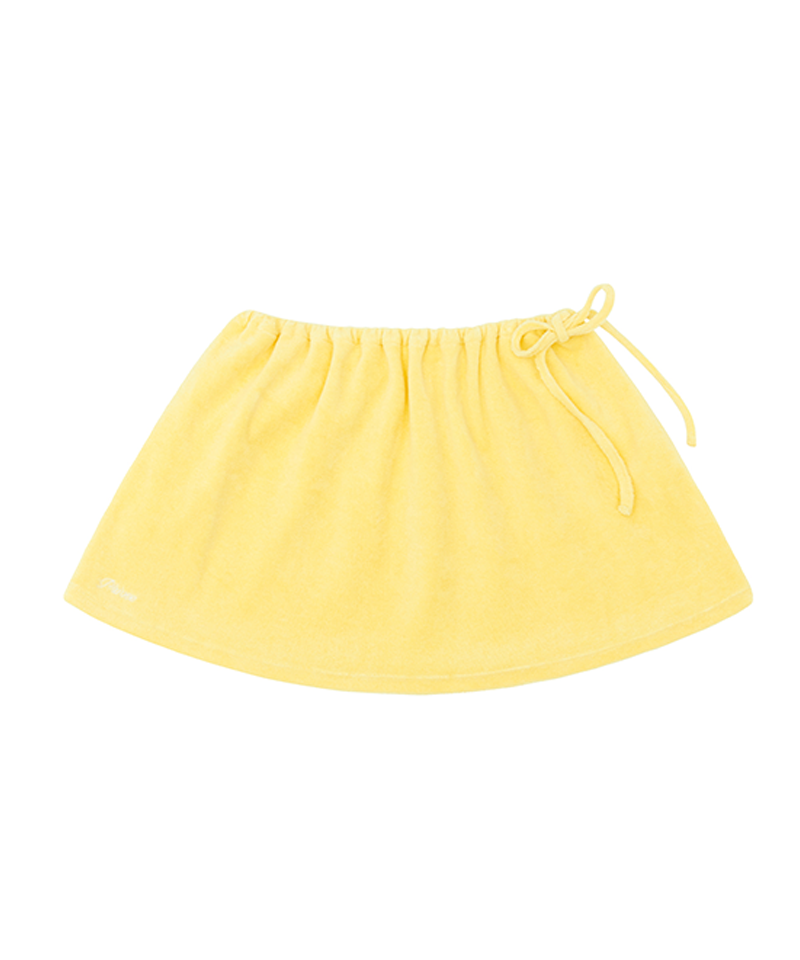 PIV'VEE Terry Cover Up Skirt - Sunny Yellow