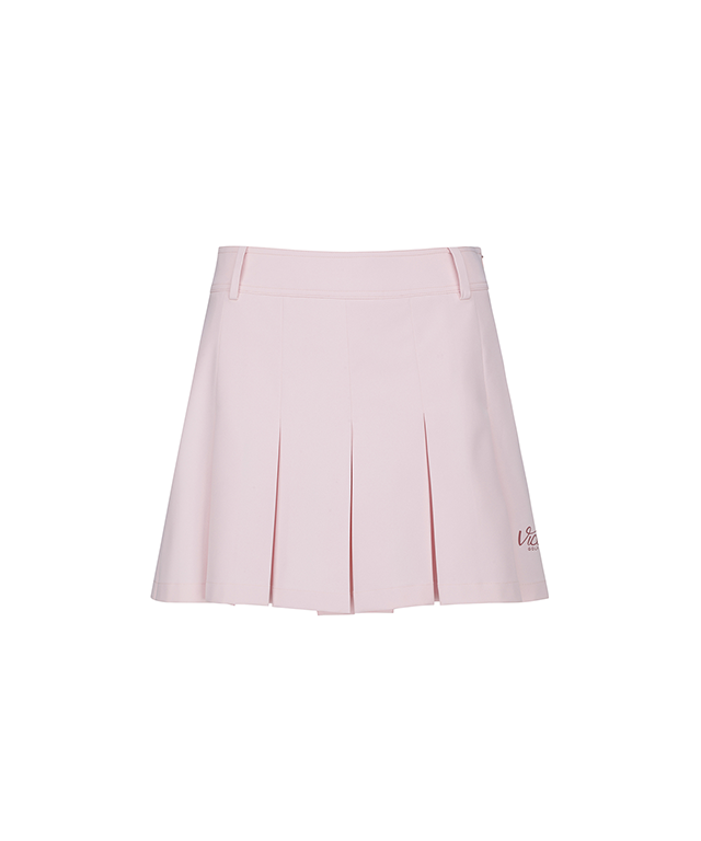 Vice Golf Atelier Women's Pleat Point Half Pants - Light Pink