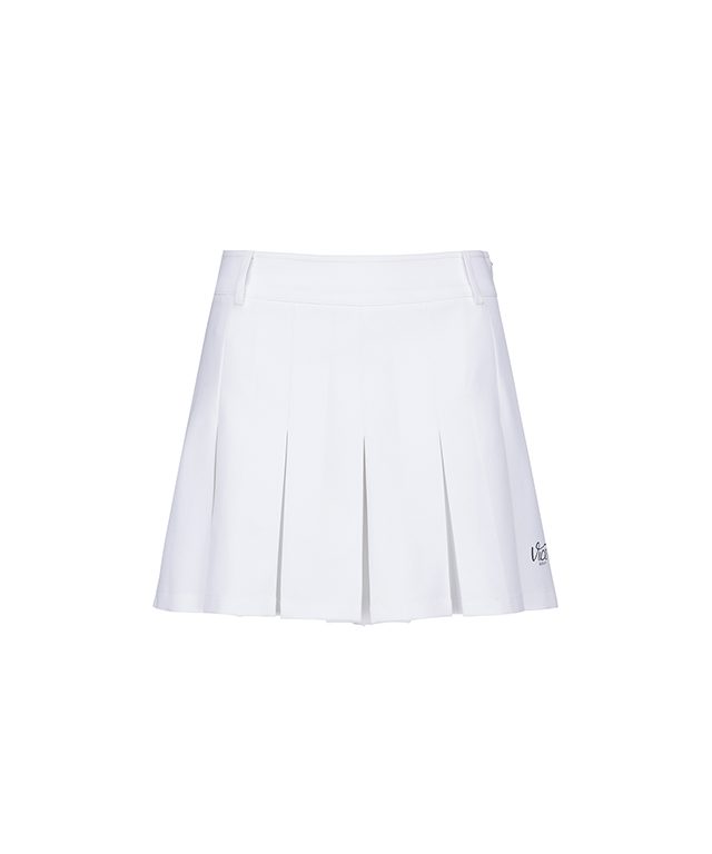 Vice Golf Atelier Women's Pleat Point Half Pants - White