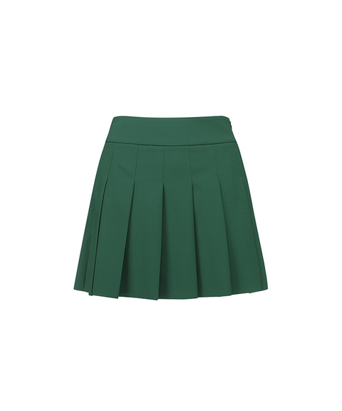 Vice Golf Atelier Women's Essential Pleat Skirt - Dark/Green