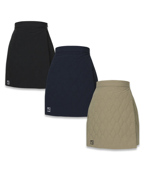 MACKY Golf: Padded Wrap Mini Skirt - Navy