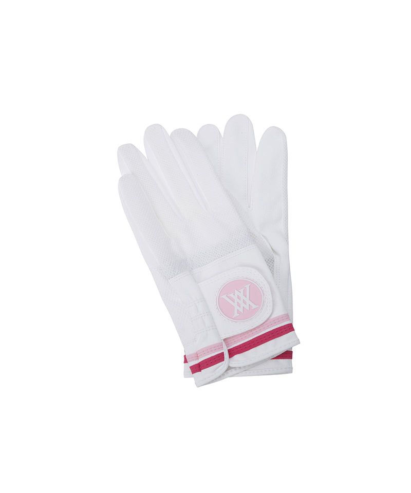 ANEW Golf Women's Mesh Summer Glove (Pair) - White