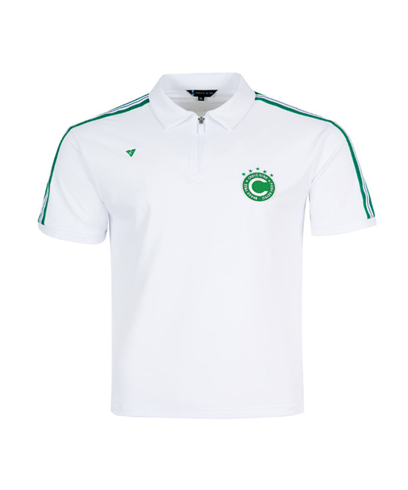 CREVE NINE: Men's Functional Pique Capri Polo