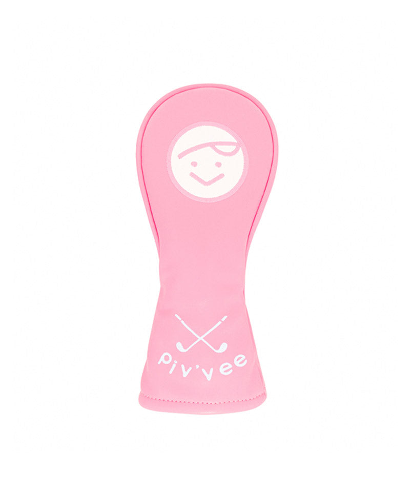 PIV'VEE Wood Headcover - Bubble Pink