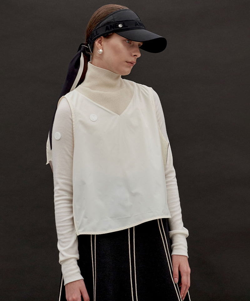 Anell Golf Cathy Polar Wind Vest - Cream