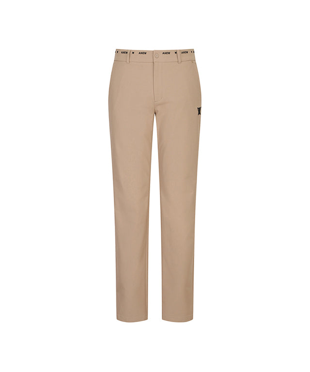 ANEW Golf: Men Essential Logo Banding L/PT - Beige