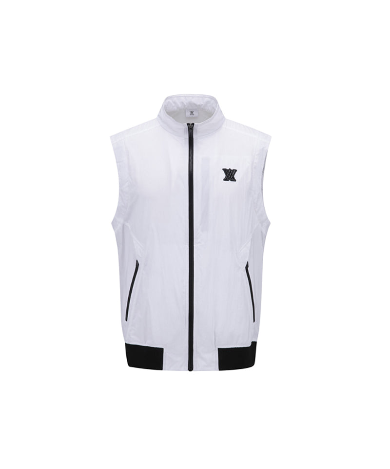 [AIR FAN] Men's Hight Tech Cooler Vest - White
