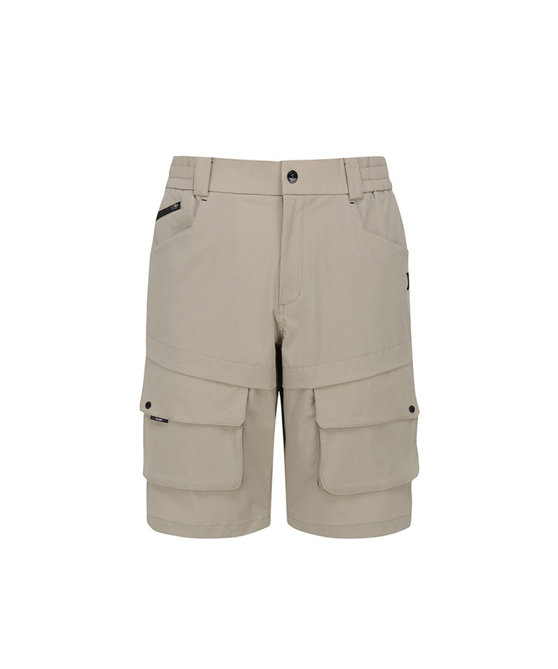 [Warehouse Sale] M Cargo Half PT - Light Beige