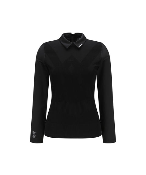 ANEW Golf Women's SP Hybrid Long T-Shirt - Black
