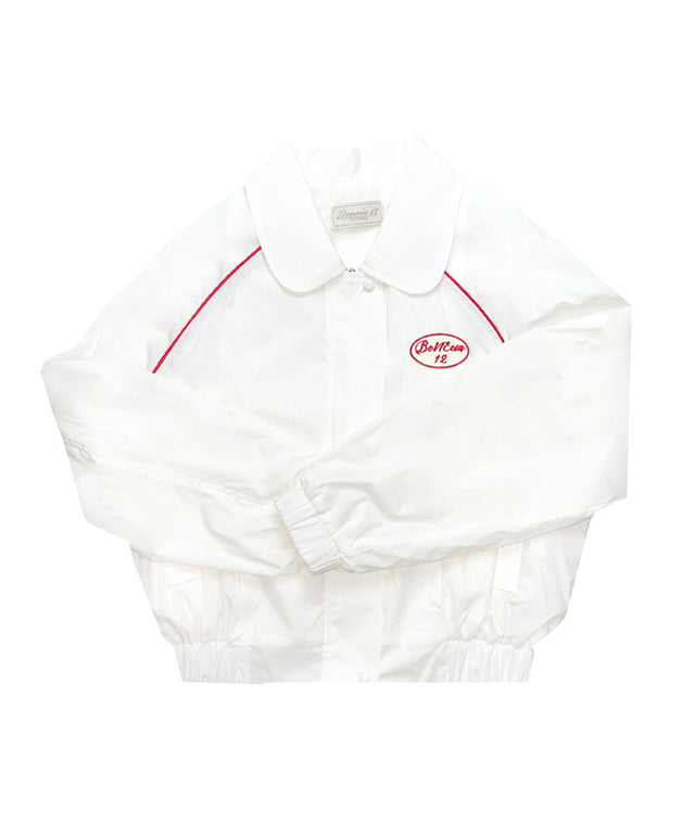 BENECIA 12 Retro Windbreaker - White