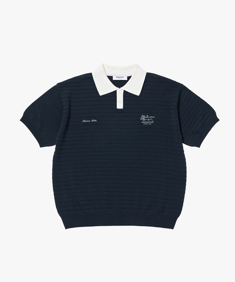 MCC Stripe Polo Tee - 2 Colors