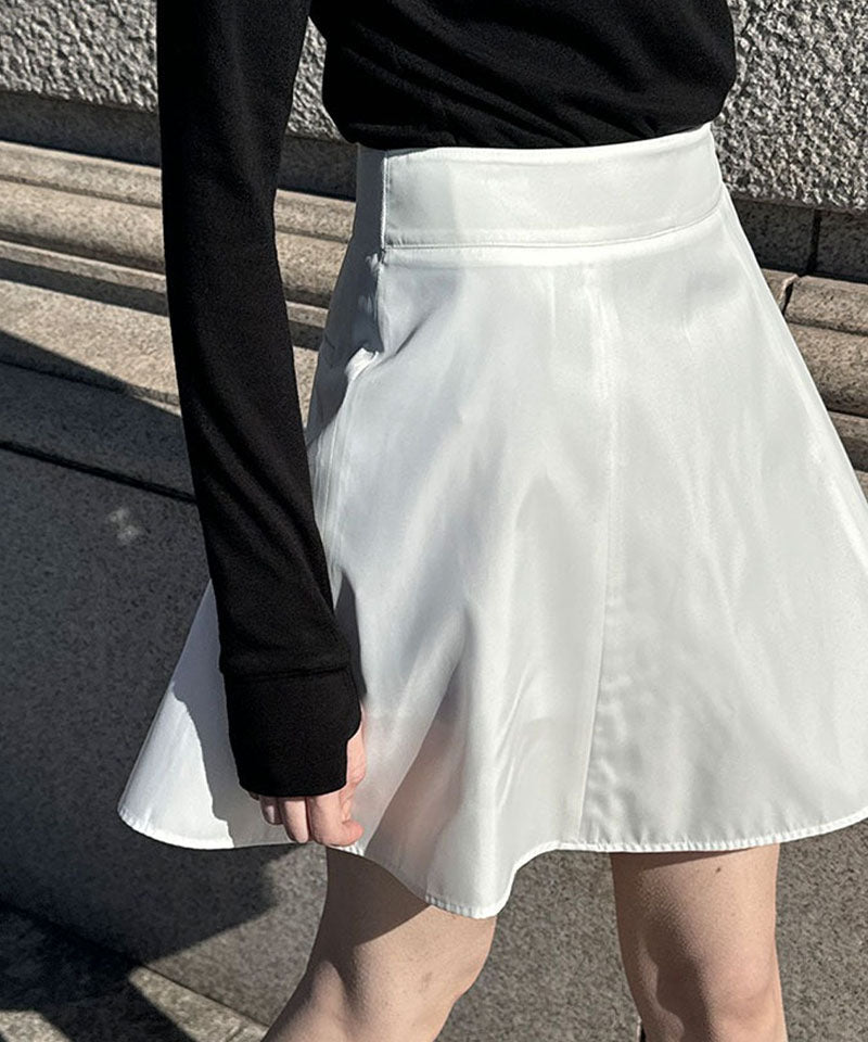Anell Golf Clean Wind Skirt - White