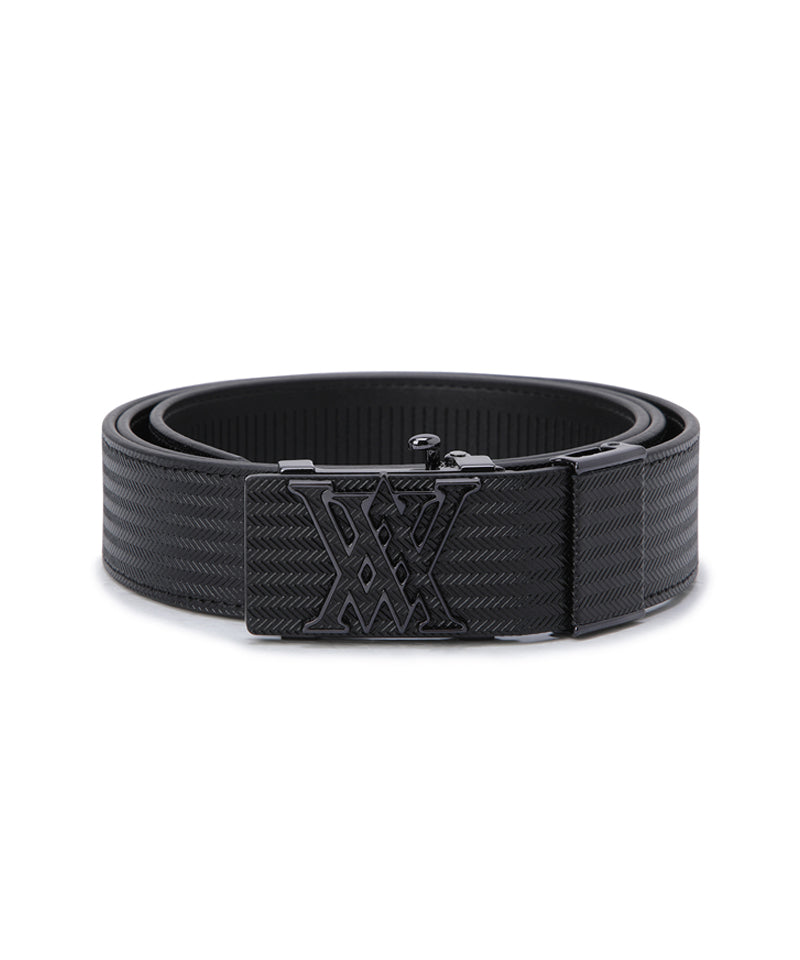 Men's Half Face Belt - Black