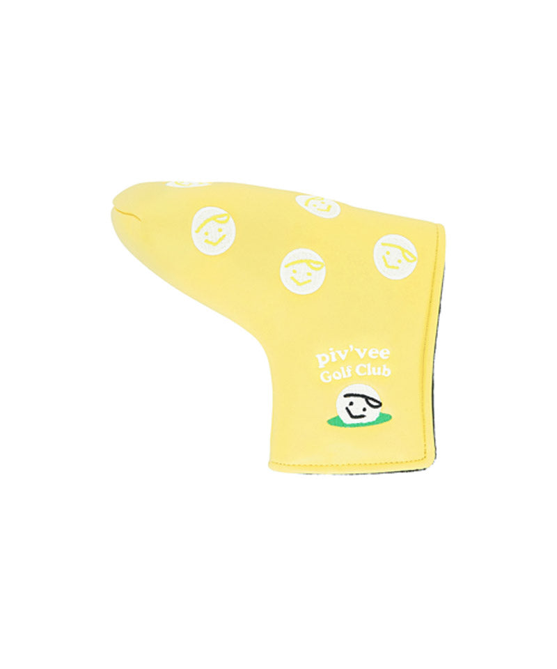 PIV'VEE Gallery Blade Putter Cover - Sunny Yellow