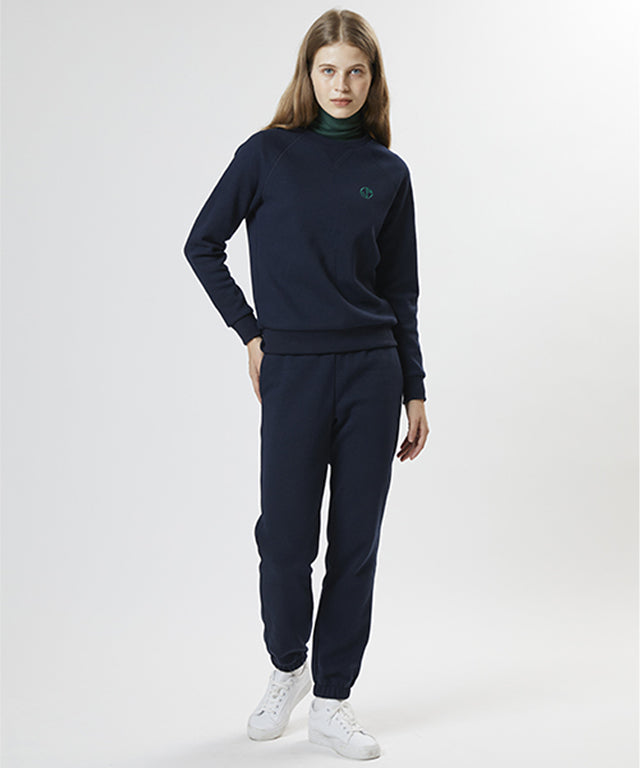 AVEN Small Logo Sweatshirt - Navy