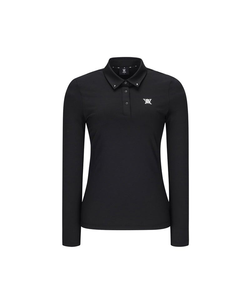 Women's Signature Logo L/TS - Black