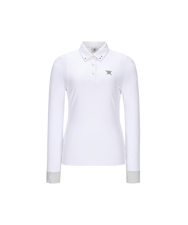 Women's Back Incision Point L/TS - Off-White