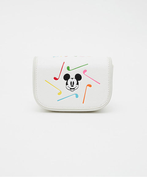 PIV'VEE Rainbow Mickey Distance Meter Bag - Cloud White