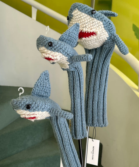 Monday Flow Knit Cover - Shark