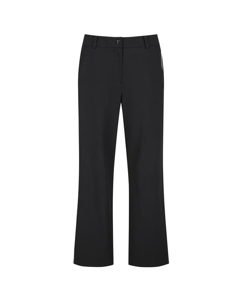 ANEW Golf Women's SM Side Line Semi Wide Pants - Black