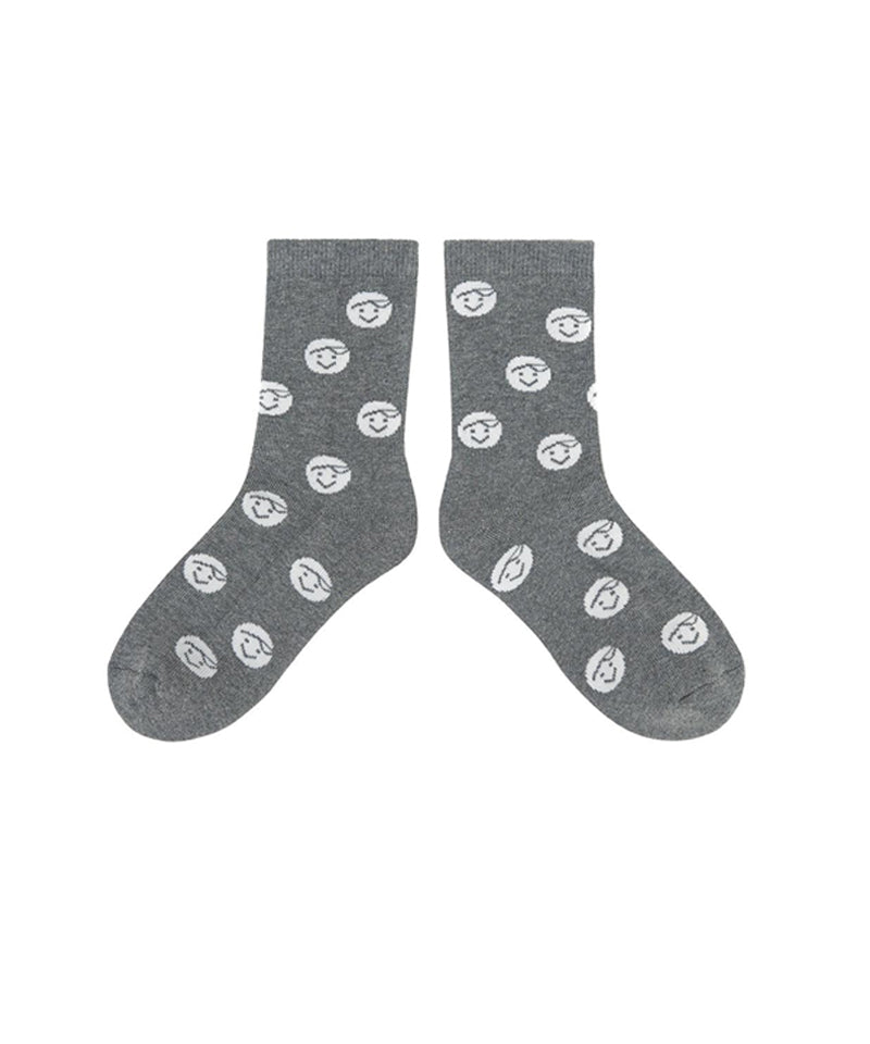 PIV'VEE Gallery Socks - Heather Gray