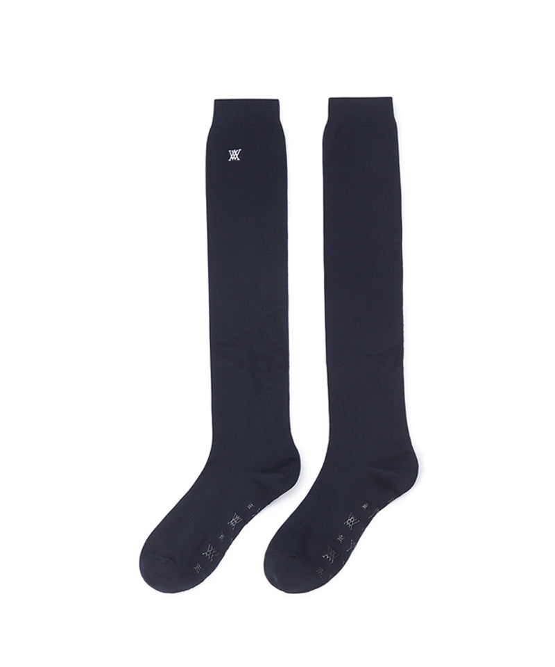 ANEW Golf Women's See-Through Logo Knee Sock - Navy