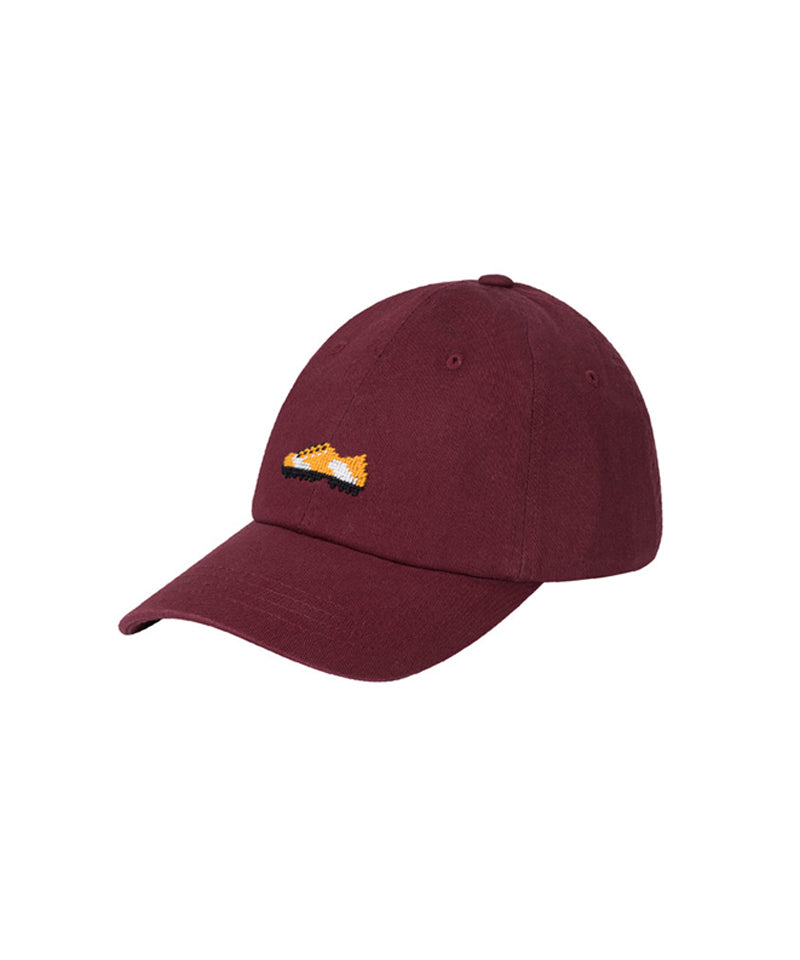 LOLONG Golf Shoe Needlepoint Hat - Burgundy