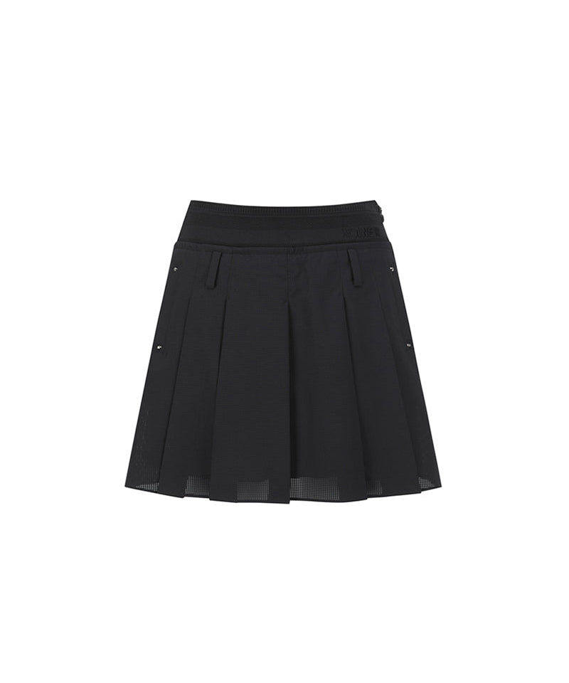 Anew Golf Women's SM Pleated Skirt - Black