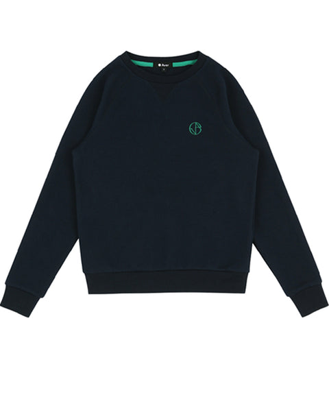 AVEN Small Logo Sweatshirt - Navy